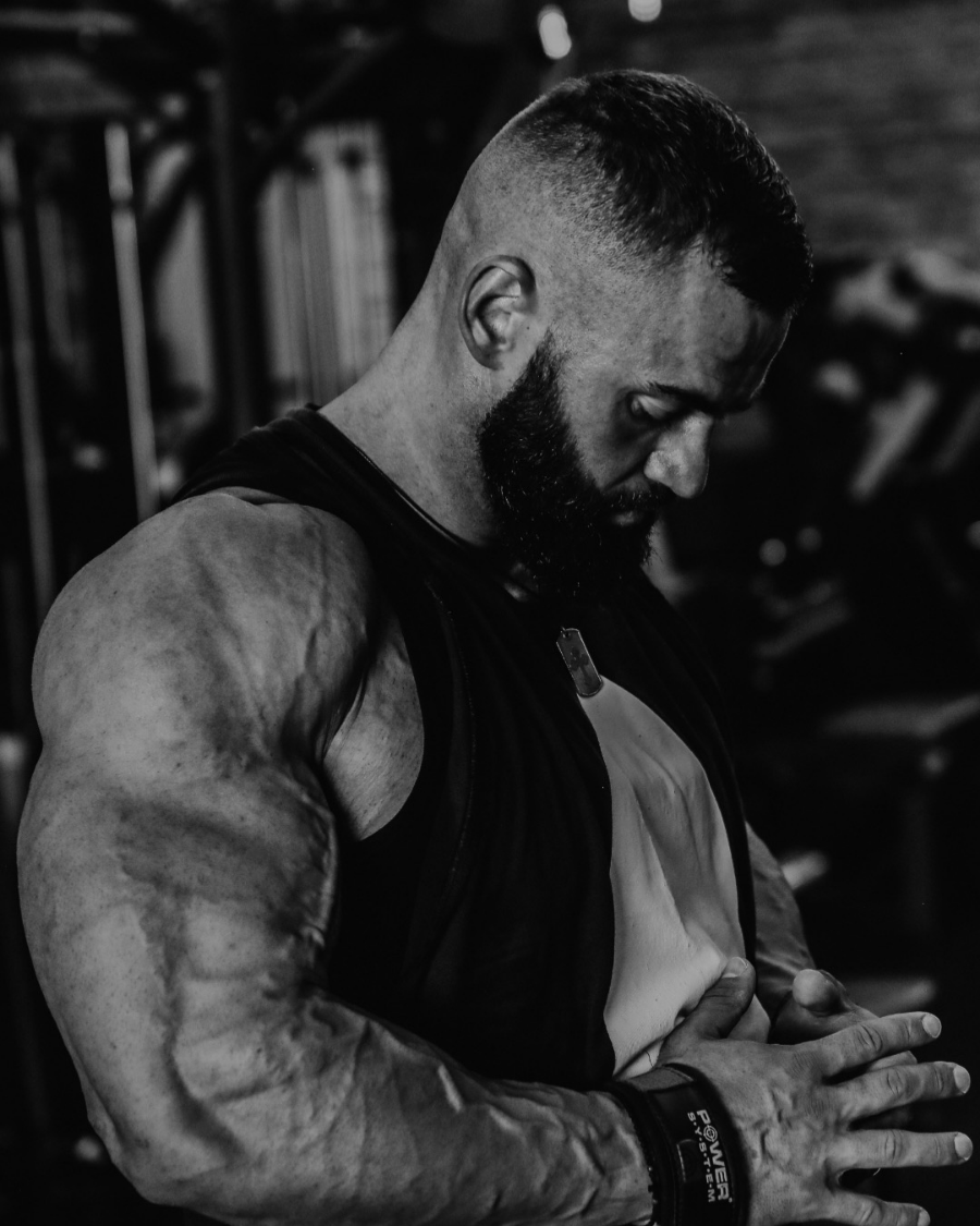 Novak Lipovac u teretani