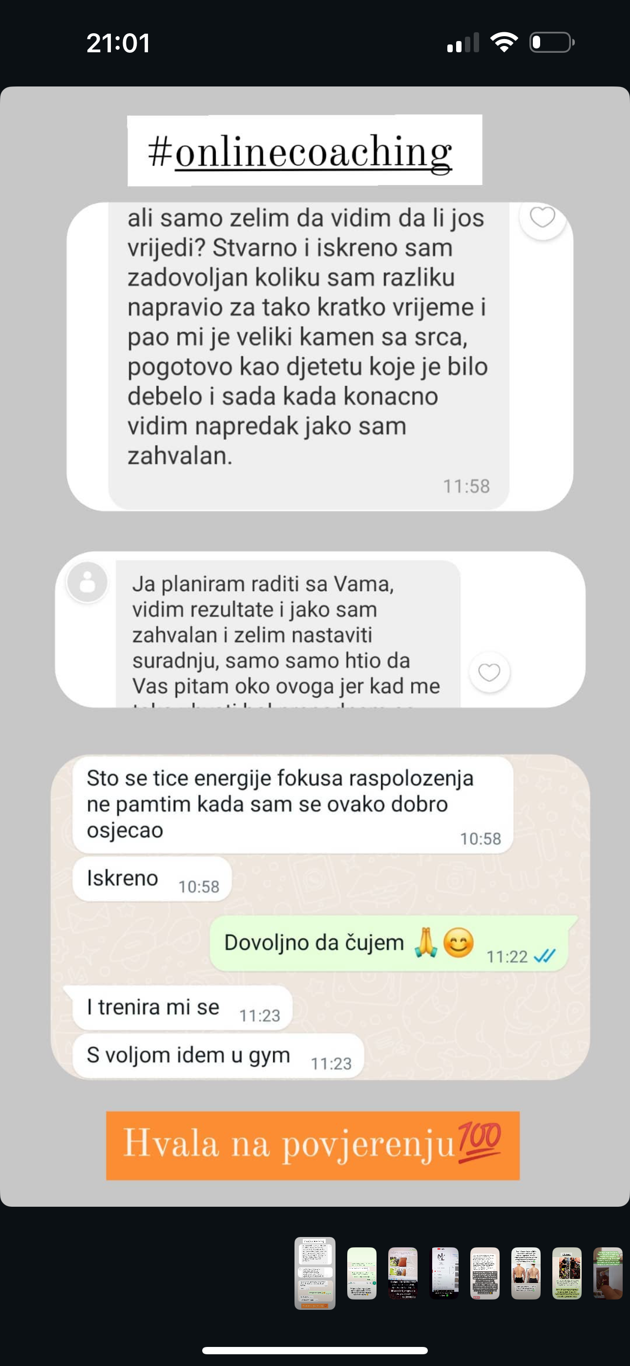 Poruka klijenta