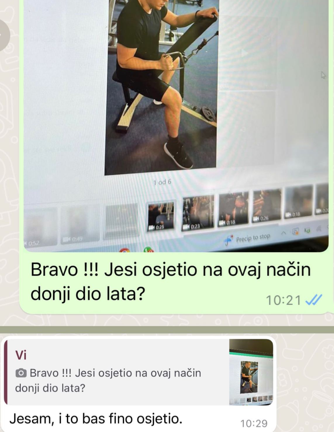 Poruka klijenta