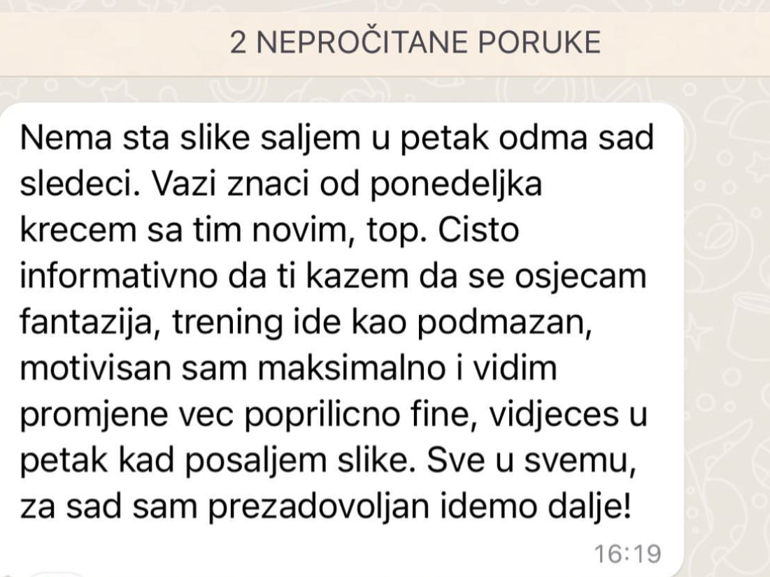 Poruka klijenta