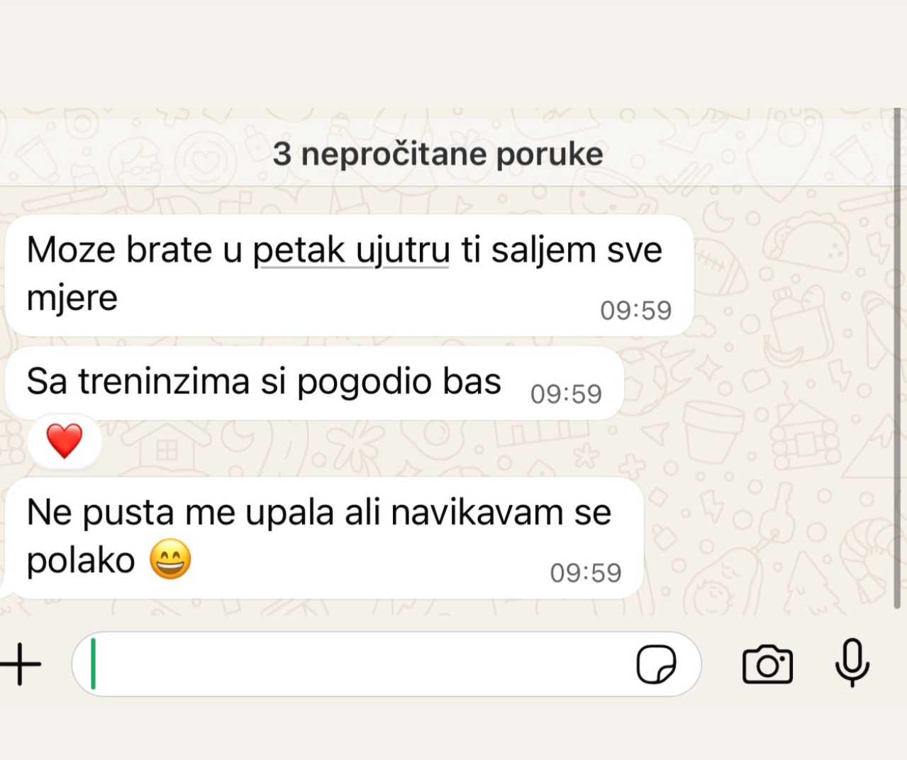 Poruka klijenta